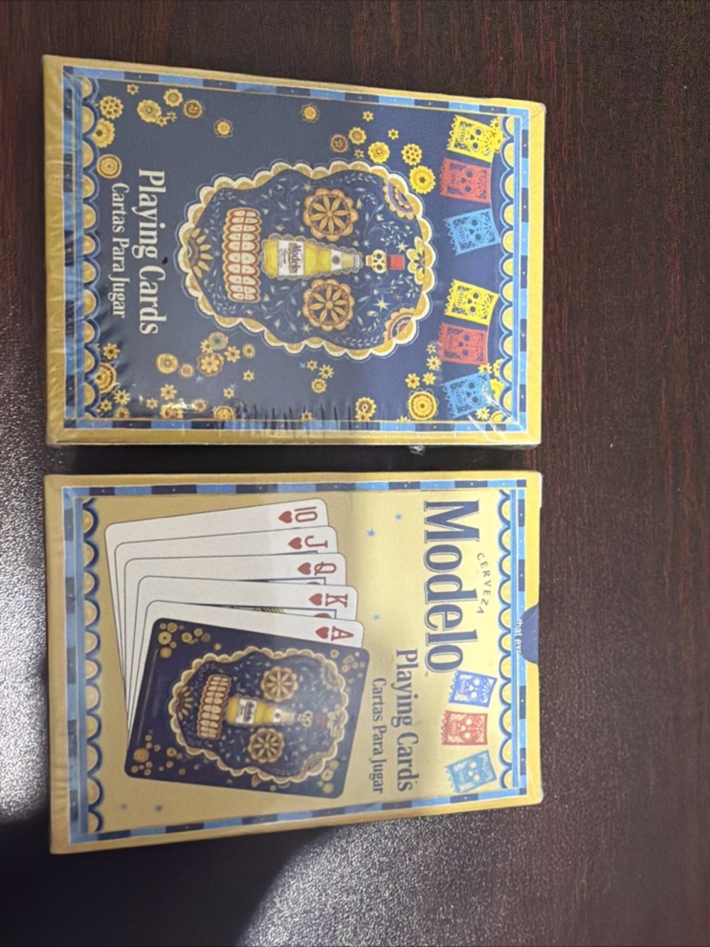 ModelCo Blue & Gold Playing Cards - ModelCo Branded Deck